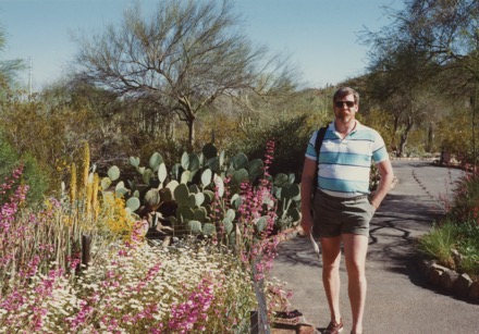 Don with Tucson flowers