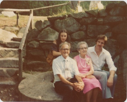 Family party at Wayside Inn 1980