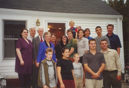 ront row, left to right. Chris, Ajia, Matt, Judah, Jessie. Back row, Jill, Paula, Al & Rita, Cathy, Dina, Dianne, Elisha, Karen, Lee & Jim. Way in back, Don holding Sean.